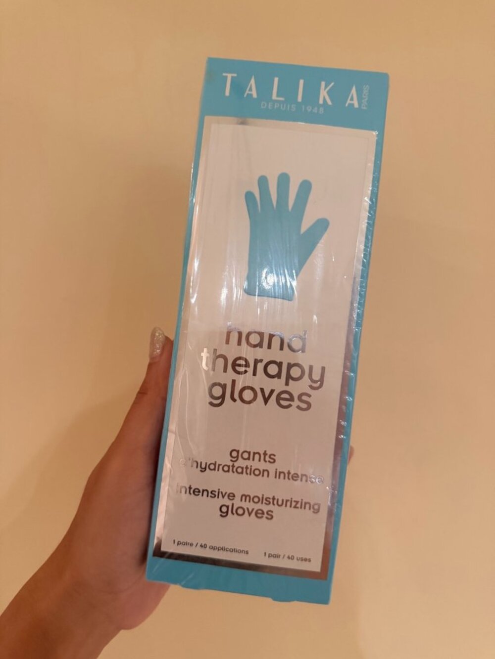 Talika Paris Moisturizing Hand Mask Gloves – New, Sealed
